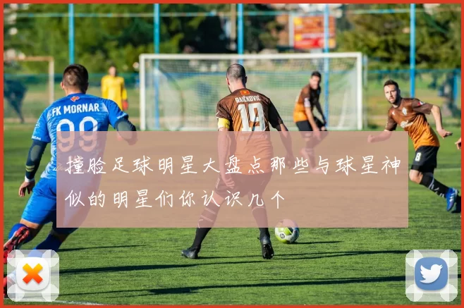 撞脸足球明星大盘点那些与球星神似的明星们你认识几个